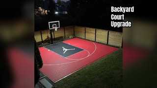 3x3 Basketball Court Tiles Outdoor Backyard Flooring