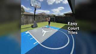 Easy Install Sports Court Tiles