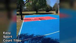 PP Sports Court Tiles Easy Install